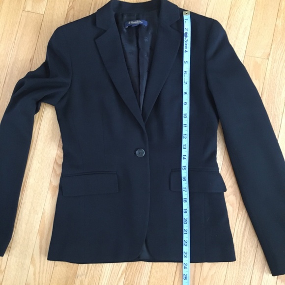 Brooks brothers stellita fit blazer wool silk blend sz 0 - Picture 5 of 10
